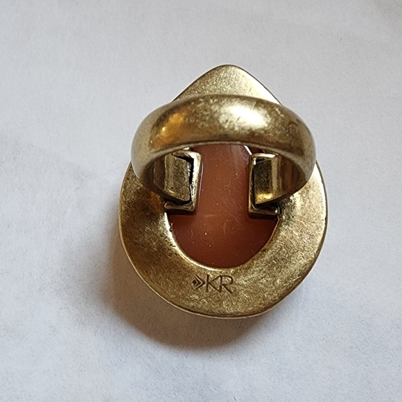 Brand New Silpada Fleur-de-lis Statement Ring Sixes 5 & 9 Available - Picture 4 of 4